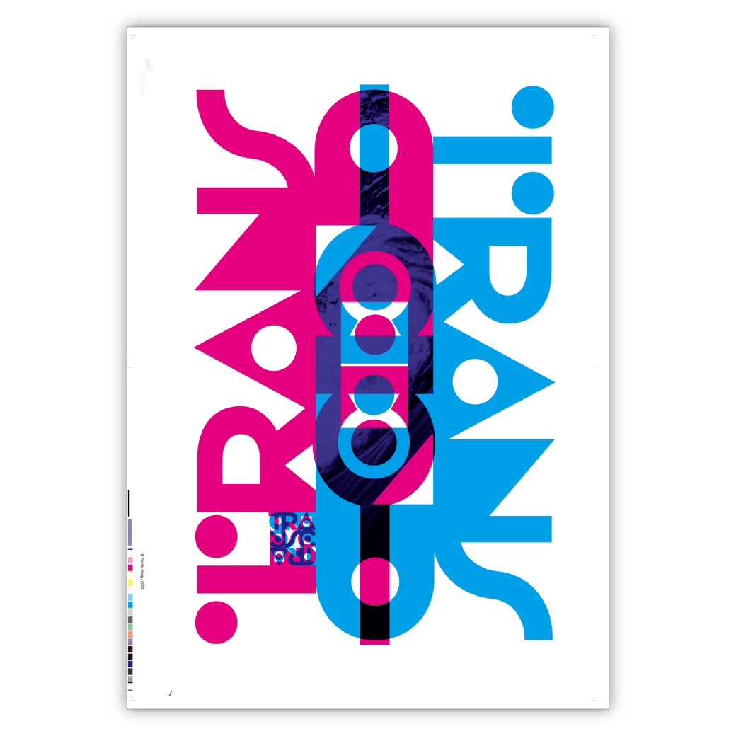 PPC2023 ”Transcend”】Neville Brody | ネヴィル・ブロディ(750mm